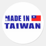 Made in Taiwan Round Sticker