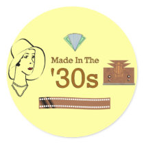 Made In The 30s stickers