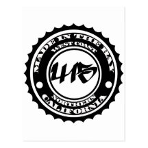Made in the 415 postcard