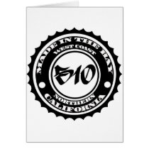 Made in the 510 greeting card