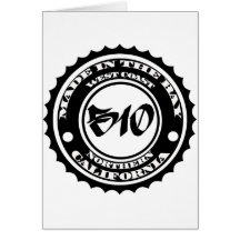 Made in the 510 greeting card