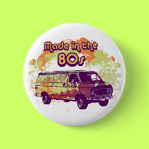 Made in the 80s buttons by tshirtfun Made in the 80s buttons