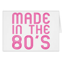 Made In The 80's cards by alternateworlds Made In The 80's cards