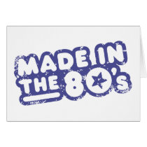 Made In The 80's Cards