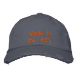 Made In the 80's embroidered hats