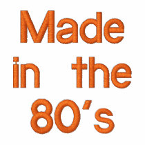 Made in the 80's embroidered shirts
