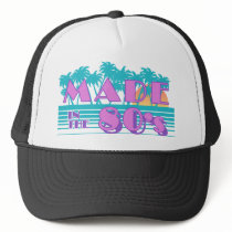 Made in the 80's mesh hats