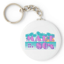 Made in the 80's keychains