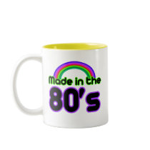Made in the 80's mugs