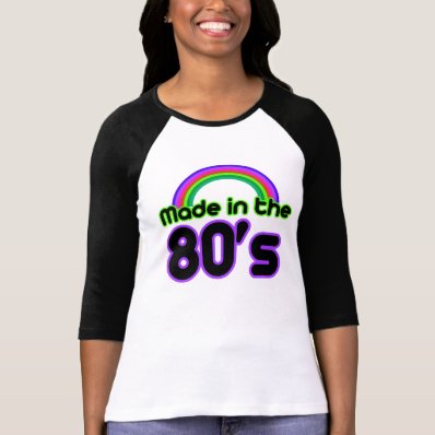 Made in the 80's Retro Women Shirt