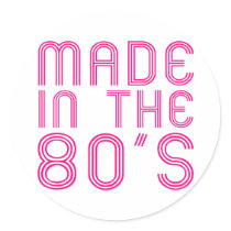 Made In The 80's stickers by alternateworlds Made In The 80's stickers