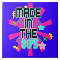 Made in the 80's Tile tiles