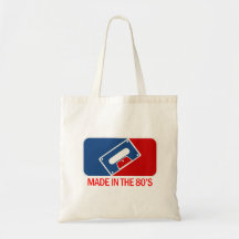 Made in the 80s tote bags