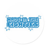 Made In The Eighties (80s) stickers
