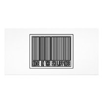 Made In The Philippines Personalized Photo Card