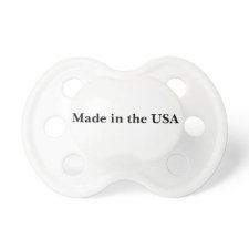 Made in the USA baby pacifier