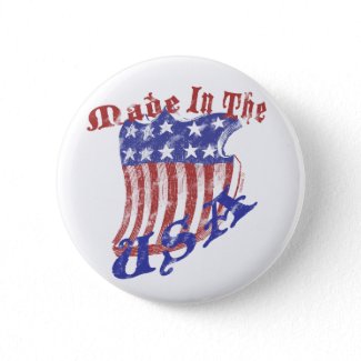 Made in the USA Button