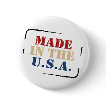 Made in the USA button by patriotic_tshirts Made in the USA button