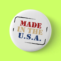 Made in the USA button