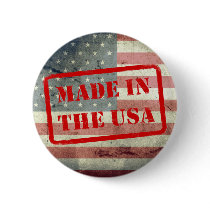 Made in the USA! Button by golden_oldies Made in the USA! Button
