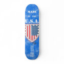Made In The USA Flag Primo Skunk skateboards