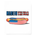 Made in the USA Patriotic Hot Dog posters by doonidesigns Made in the USA Patriotic Hot Dog posters