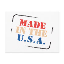 Made In The USA postcards by usatshirts Made In The USA postcards