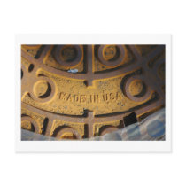 Made in the USA Postcard by testafoto Made in the USA Postcard