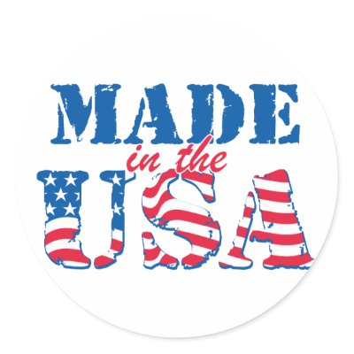 Made in the USA Stickers by bbdesignsco