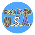Made In the USA stickers