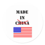 Made in the USA stickers