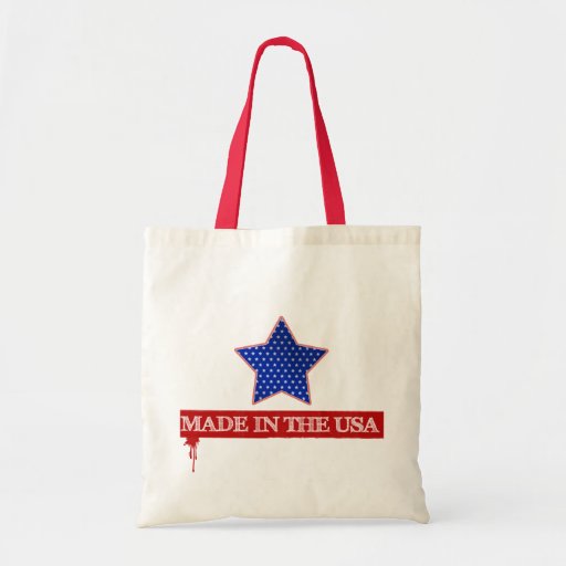 Made in the USA tote Canvas Bag | Zazzle