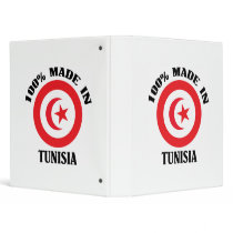 Made In Tunisia Vinyl Binder