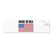 Made in USA Products & Designs! bumper stickers by campagnaa Made in USA Products & Designs! bumper stickers