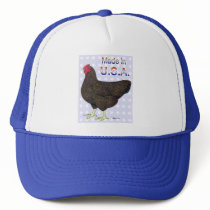 Made In USA Rock Hen hats by diane_jacky Made In USA Rock Hen hats