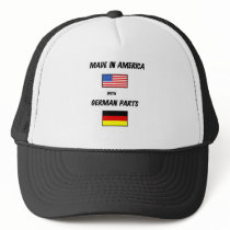 MADE IN USA WITH GERMAN PARTS hats by edissler MADE IN USA WITH GERMAN PARTS hats