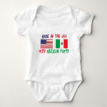 Made In USA With Mexican Parts Baby T-Shirt