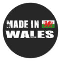 Made in Wales stickers