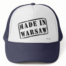 Made in Warsaw hats