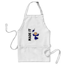 MADE IT Stick Figure Graduation aprons by LifesInk MADE IT Stick Figure Graduation aprons