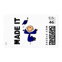 MADE IT Stick Figure Graduation stamps