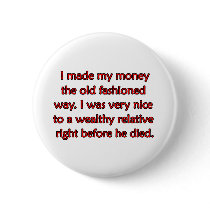 Verdientes Geld die altmodische Weise buttons