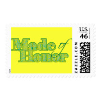 Made of Honor Green postage by trash_ Made of Honor Green postage