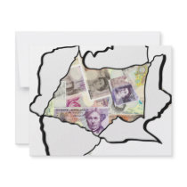 Made of Money invitations by pollop Made of Money invitations