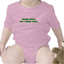 Made with 100% Pure Love Infant Creeper (Onesy)