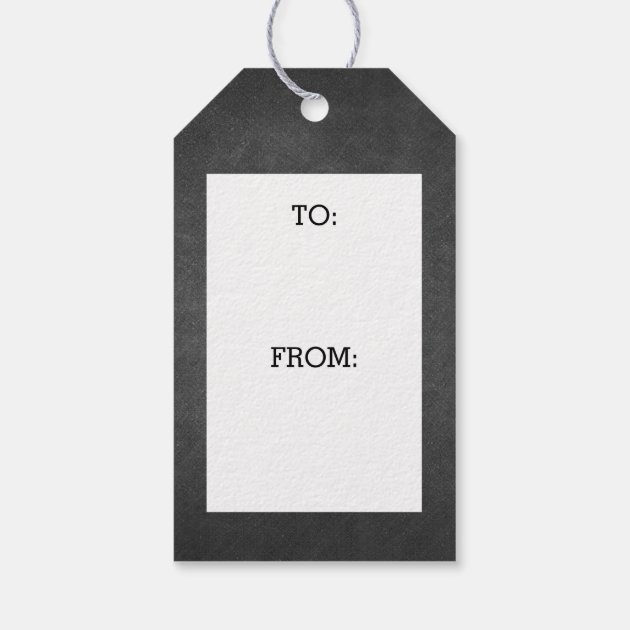 Made With Love By You - chalkboard Pack Of Gift Tags-1