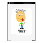 made ya smile decals for iPad 3
