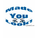 Made You Look Hoodie - Blue Eyes t-shirts by trlarsen Made You Look Hoodie - Blue Eyes t-shirts