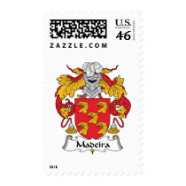 Madeira Family Crest Stamp