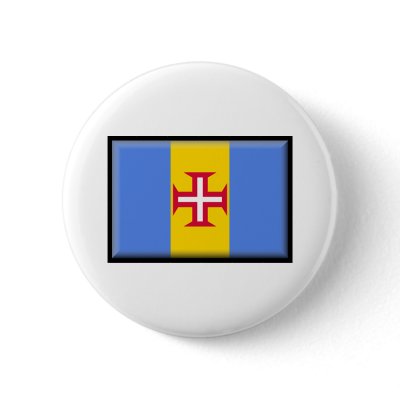 Madeira Islands Flag Button by jacinto888